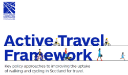 Cover page of Active Travel Framework document