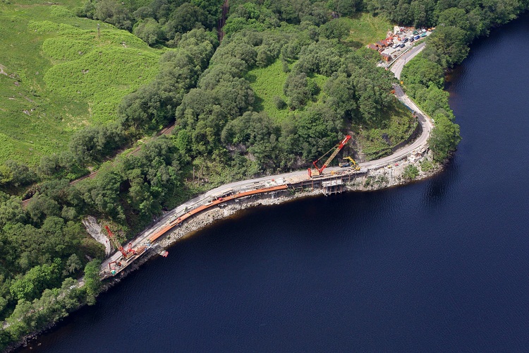 A82 at Pulpit Rock