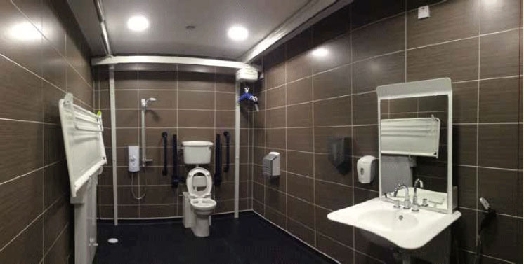 Figure 10: Changing Places toilets at Glasgow Central Station