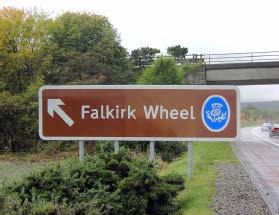 Example of road sign