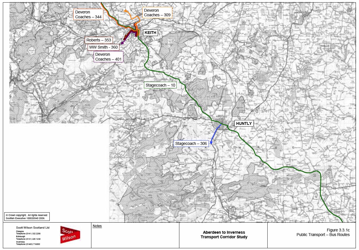 image of Figure 3.3.1c Public Transport â€“ Bus Routes