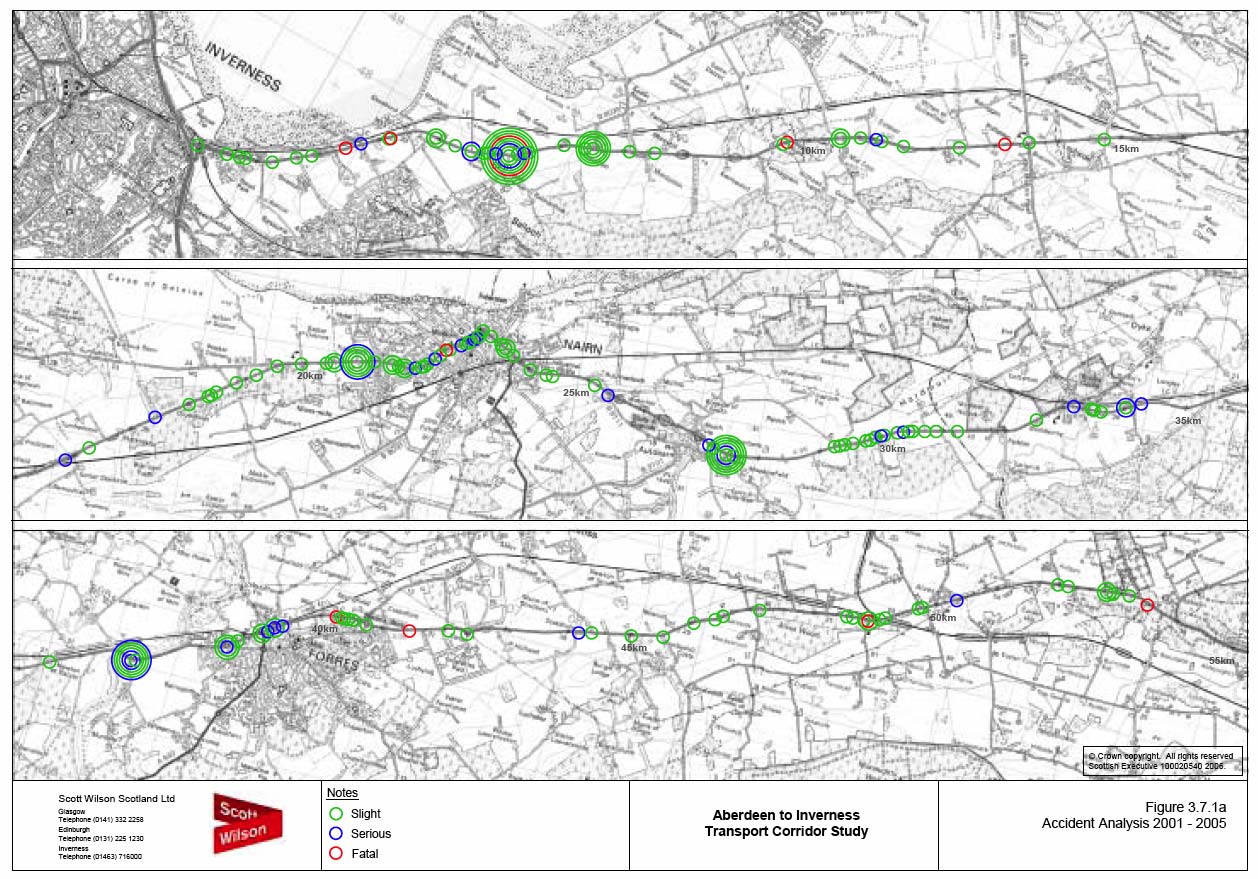 image of Figure 3.7.1a Accident Analysis 2001 - 2005