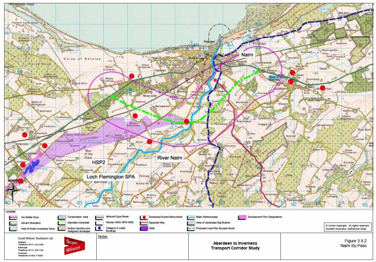 image of Figure 3.8.2 Nairn By-Pass