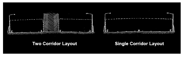 Two configurations were selected for further development