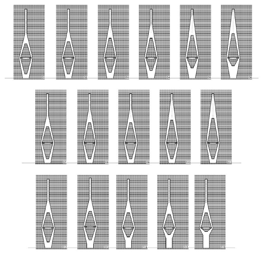 Tower form studies – Diamond