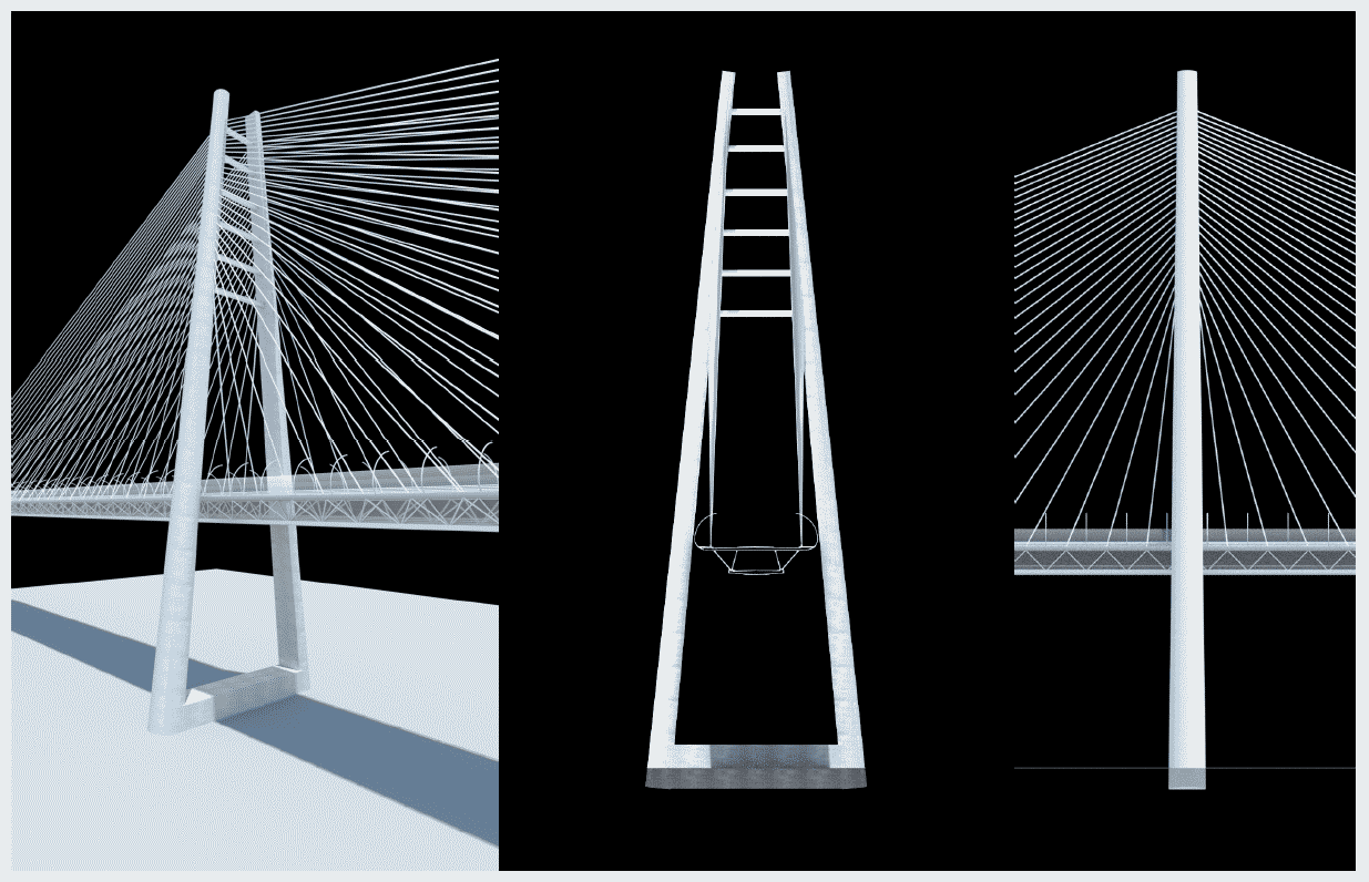 Figure C.17 H-Tower Final Concept
