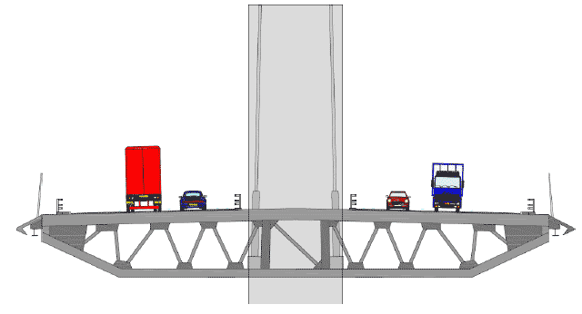 Figure 5.4: Forth Replacement Crossing Cross Section