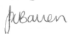 Julie Bowen signature