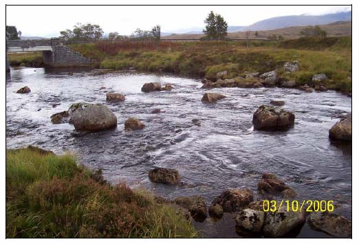 Figure 7.4 Rippled flow in River Ba immediately west of Ba Bridge