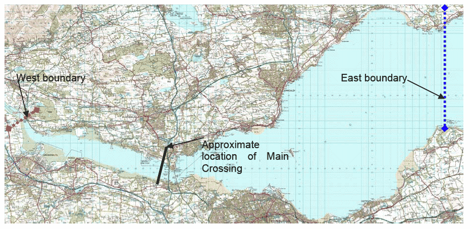 Diagram 1: Area of Interest for Proposed Scheme Coastal Modelling