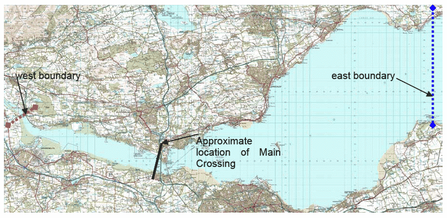 Diagram 64: Area of Interest for FRC Coastal Modelling