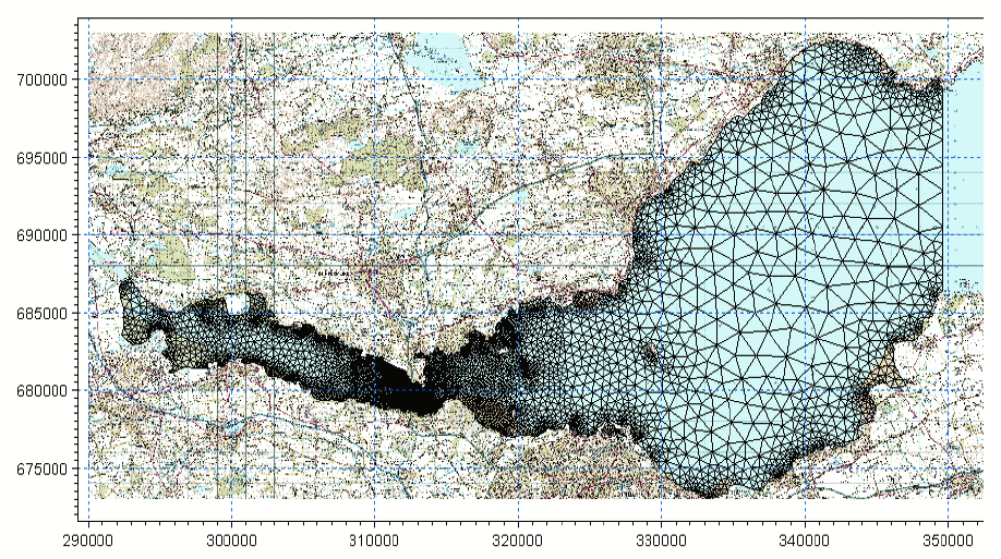 Diagram 65: Proposed Scheme Coastal Model Mesh