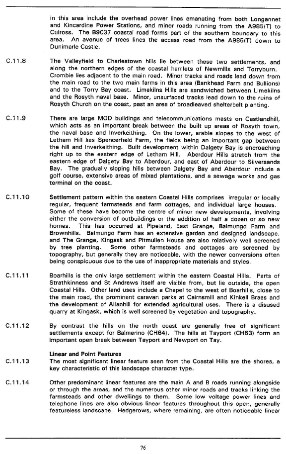 2 Extracts from SNH Fife Landscape Character Assessment (FLCA)