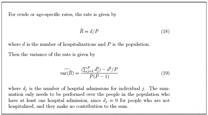 The method proposed in the paper for calculating the variance