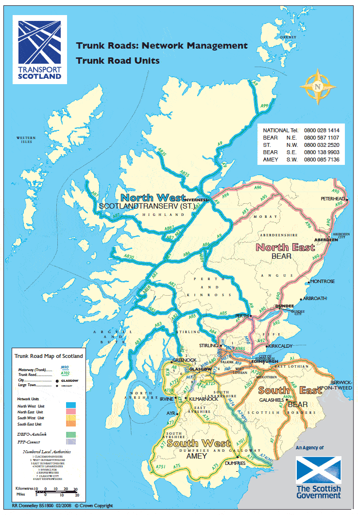 Trunk Roads: Network Management