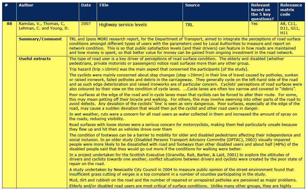 Section A.3 Document Reviews