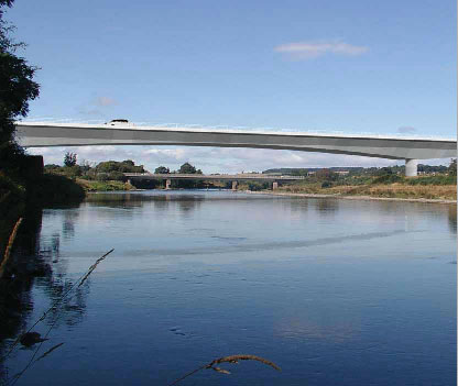 Aberdeen Western Peripheral Route - visual of River Dee Crossing