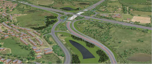 M8 M73 M74 Motorway Improvements project - Raith Junction design