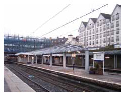 Capacity improvement works at Haymarket Station