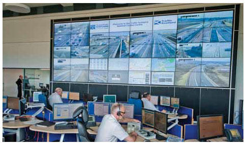 Inside the Traffic Scotland National Control Centre