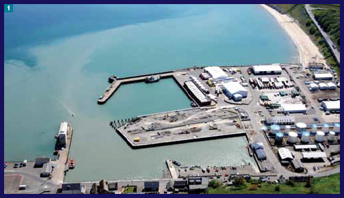 New pier at Scrabster Harbour