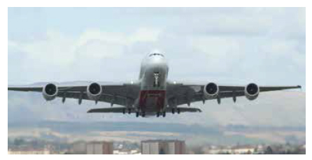 Airbus A830 over Glasgow