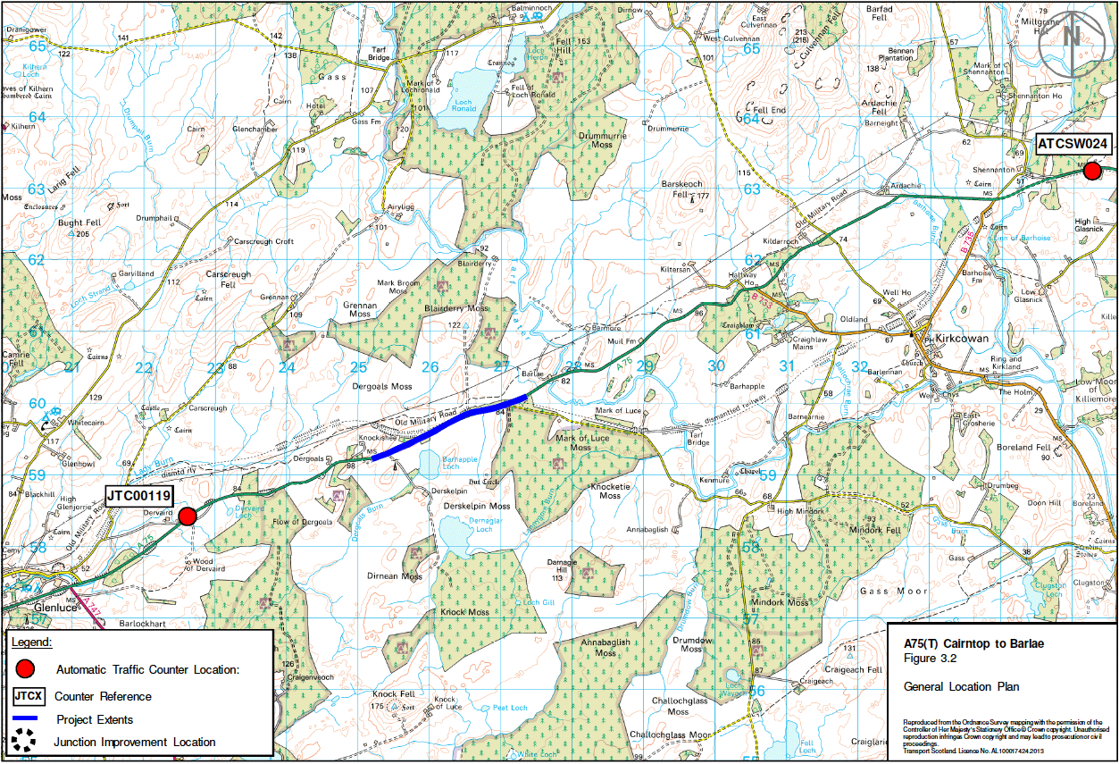 Figure 3.2 General Location Plan