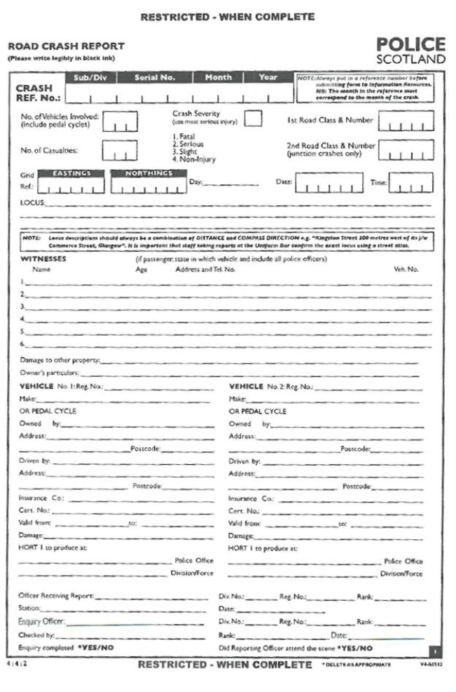 U-Division PDA form