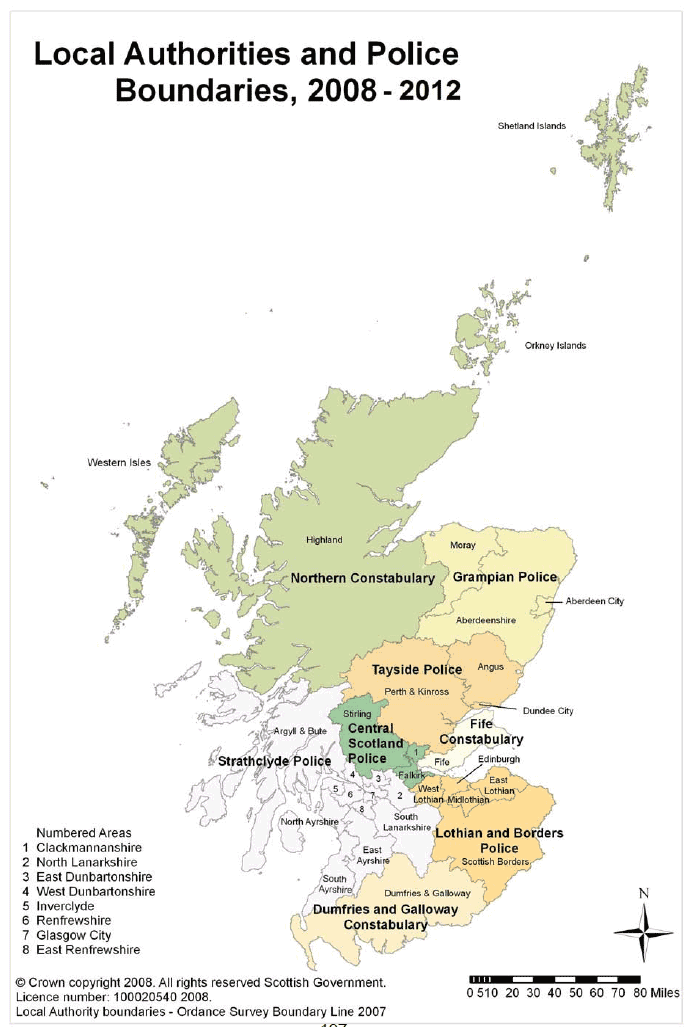 Local Authorities and Police Divisions