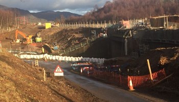 A9 Kincraig-Dalraddy Underpass Nov/Dec 2016