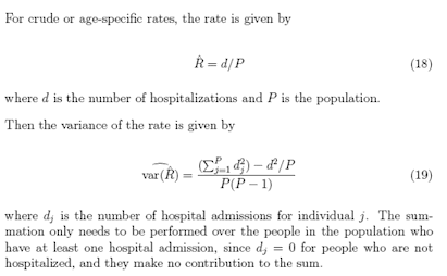 The method proposed in the paper for calculating the variance in such a case