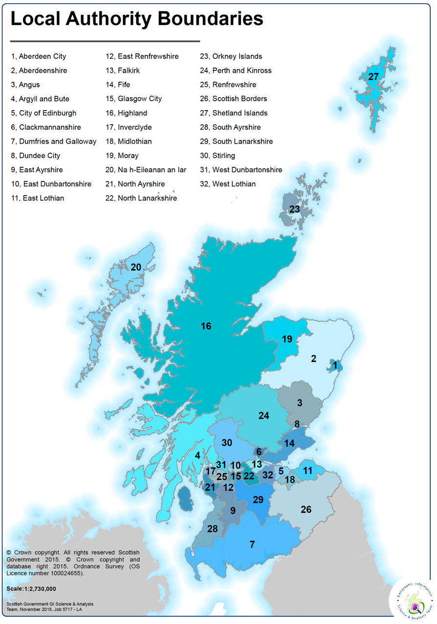 Map: Local Authority Boundaries