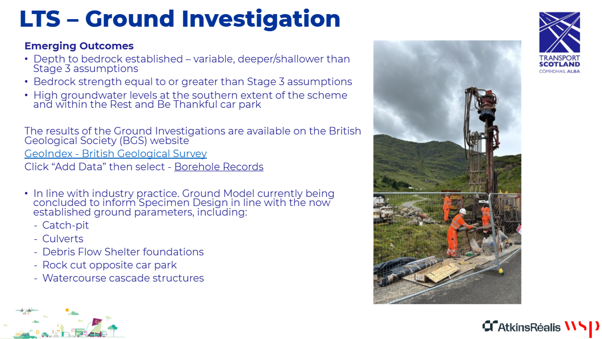 Slide 2 - LTS Ground Investigation