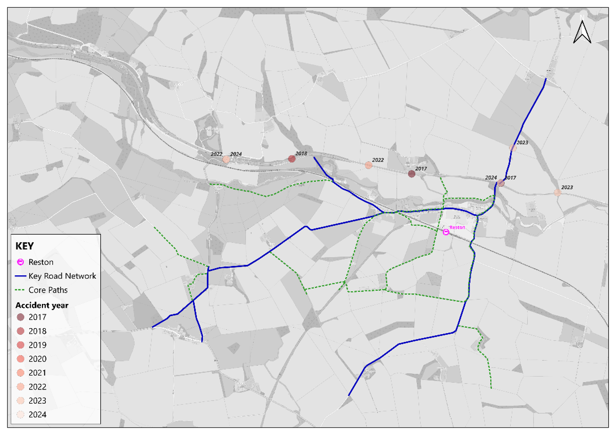 Figure 86: STATS19 Accident Data – Reston, by year
