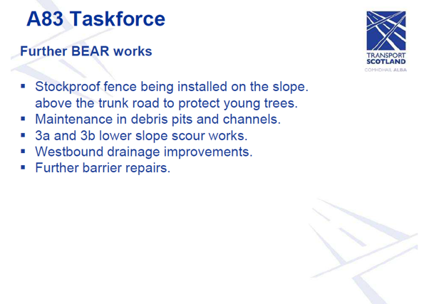 Slide 6 - Further BEAR works