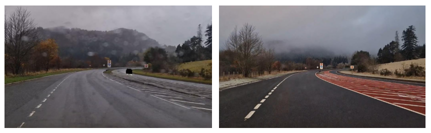 Before and after the engineering improvements as described in text above
