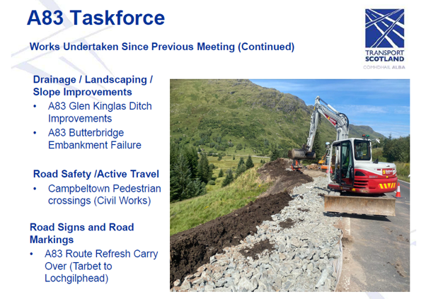 Slide 3 - Works Undertaken Since Previous Meeting