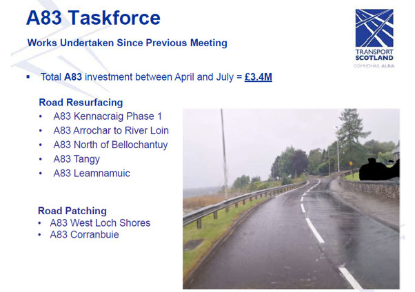 Slide 2 - Work undetaken since last meeting